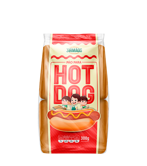 Pão Hotdog 300g